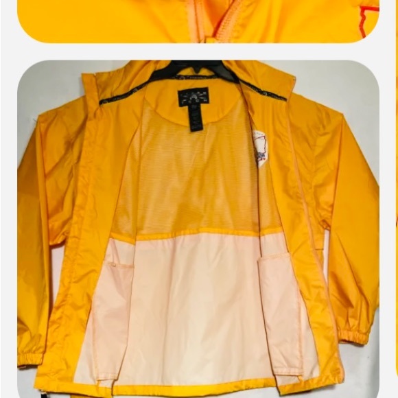 StormTech Performance Jacket Rare Yellow Size Large - Picture 4 of 5